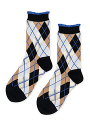 Argyle Sheer Crew