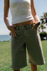 Riley Denim Bermuda Shorts