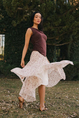 Joanna Floral Midi Skirt FINAL SALE