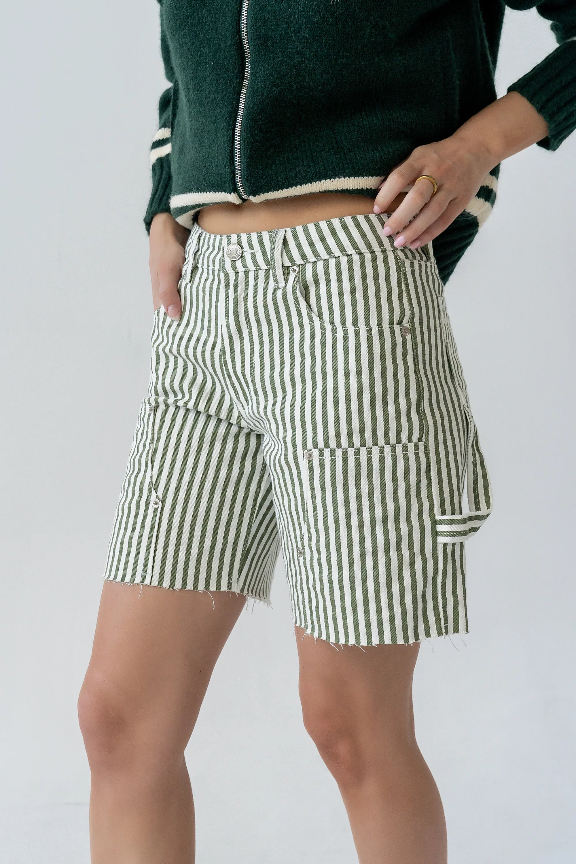 Gracie Striped Shorts