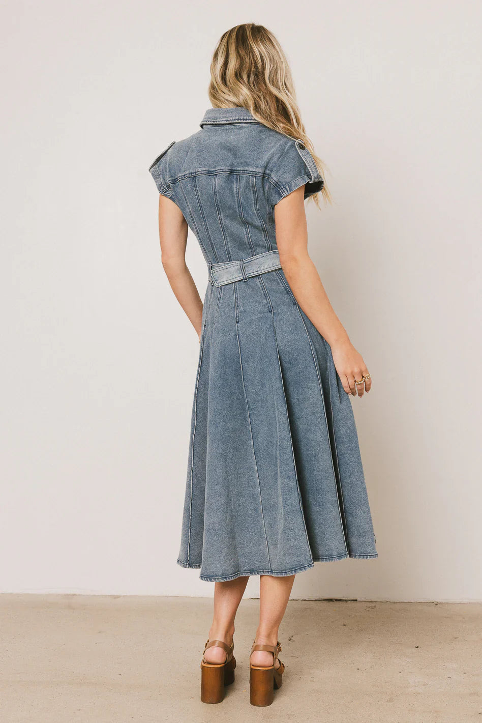 Walter Denim Midi Dress FINAL SALE