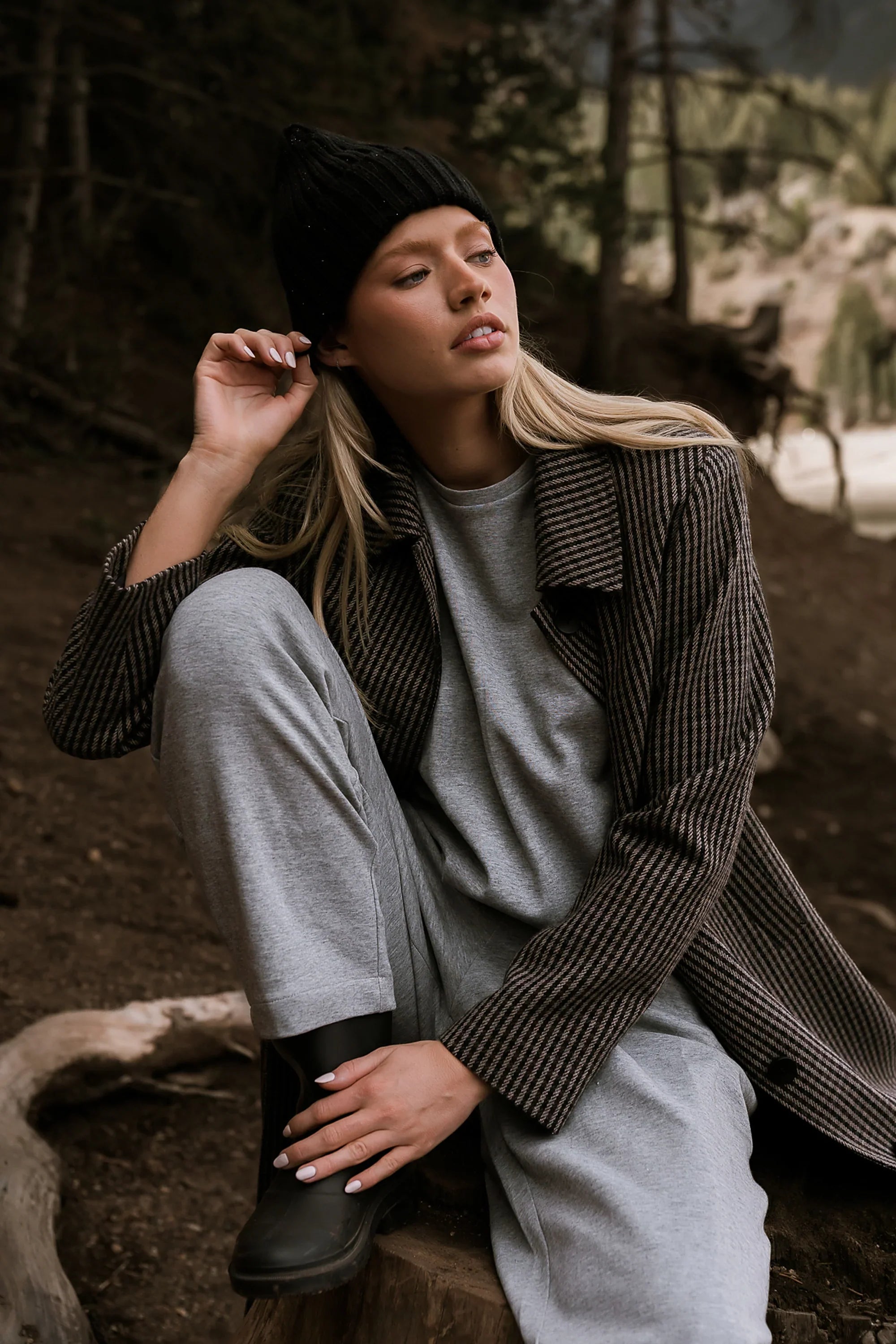 Marley Gingham Coat