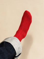 Roma Cashmere Rib Mens Crew