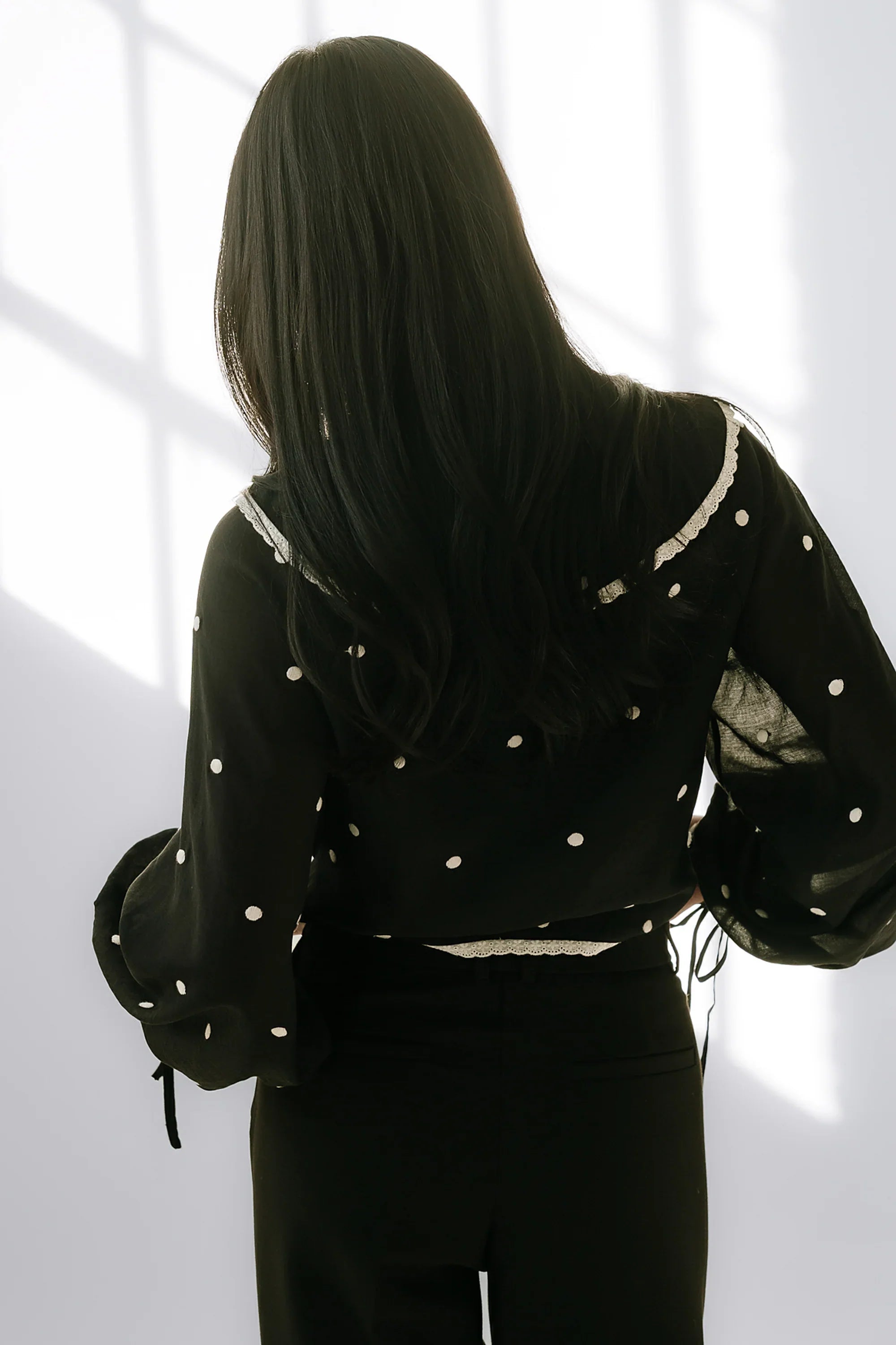Yara Polka Dot Blouse