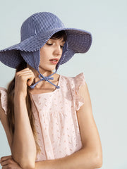 Striped Noona Sun Hat