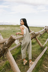 Dont Stop Onesie in Sage FINAL SALE