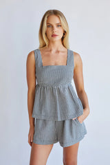 Rowan Tie Back Tank Top