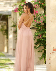 Sydney Maxi Dress Blush Tulle Dress