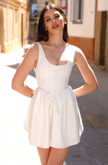 Darling Mini Dress White