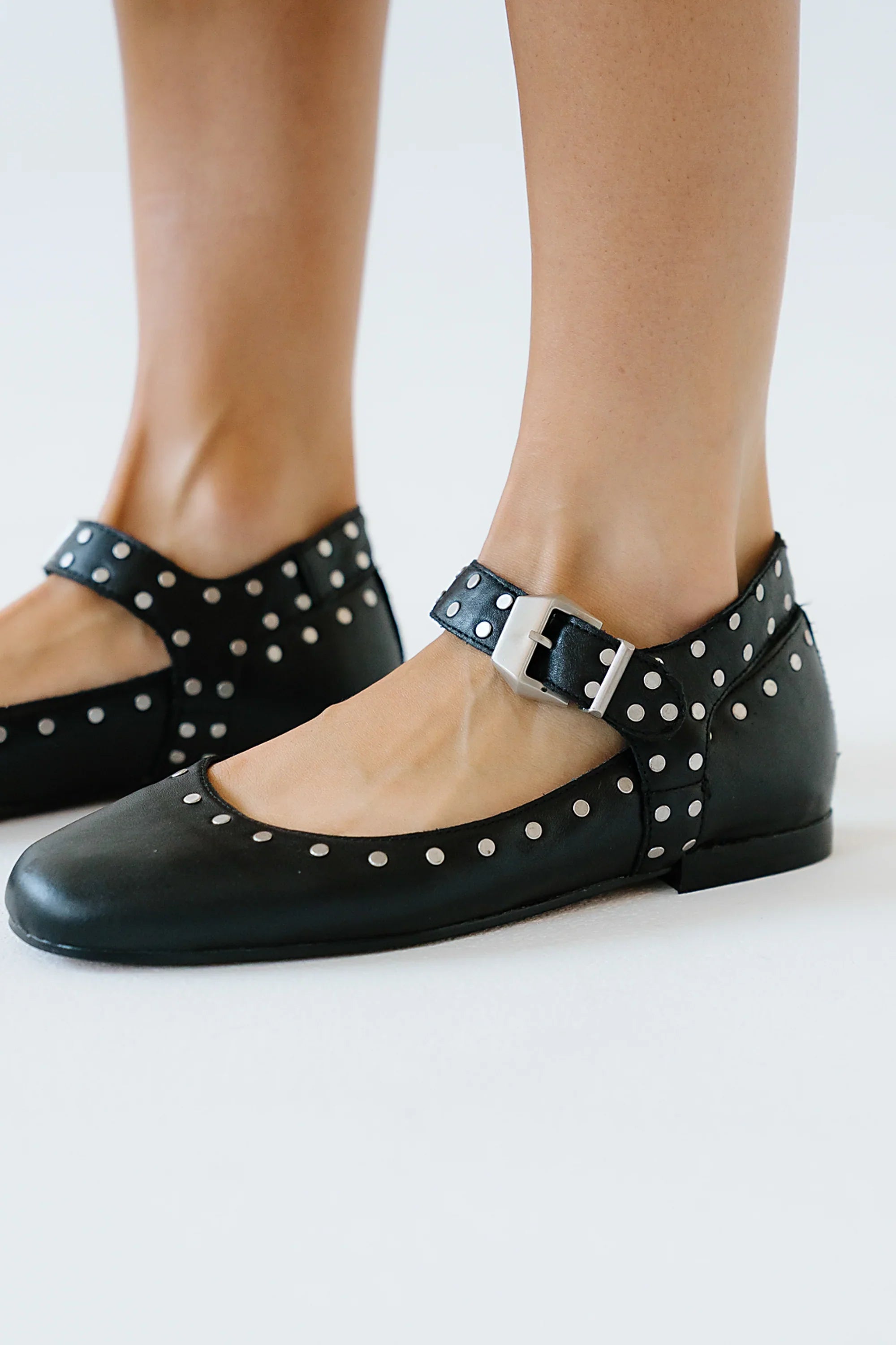 Elowyn Studded Flats FINAL SALE