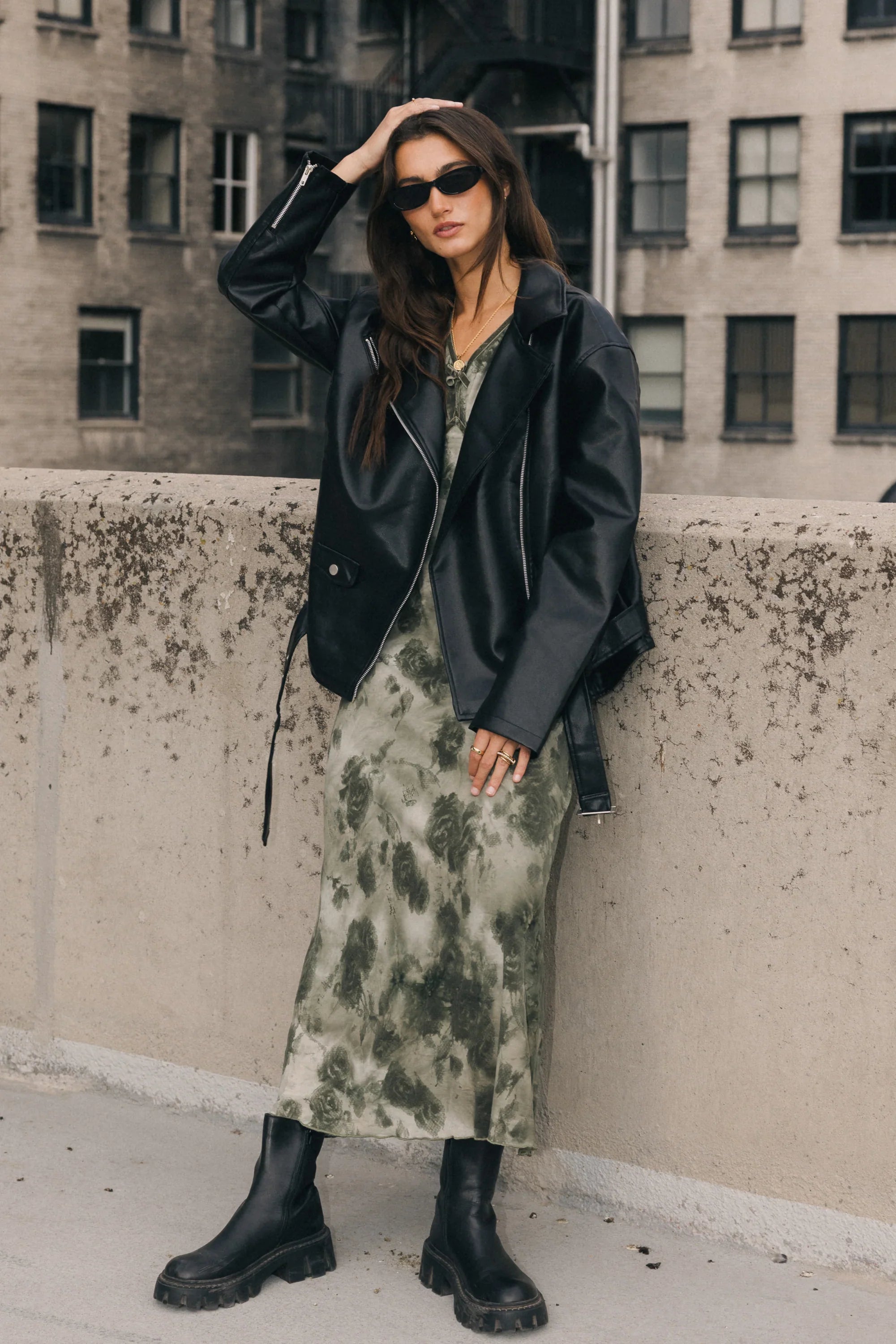 Kylie Vegan Moto Jacket FINAL SALE