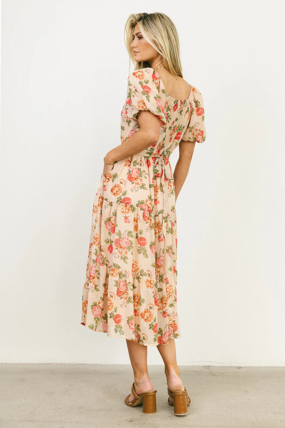 Patricia Floral Midi Dress FINAL SALE