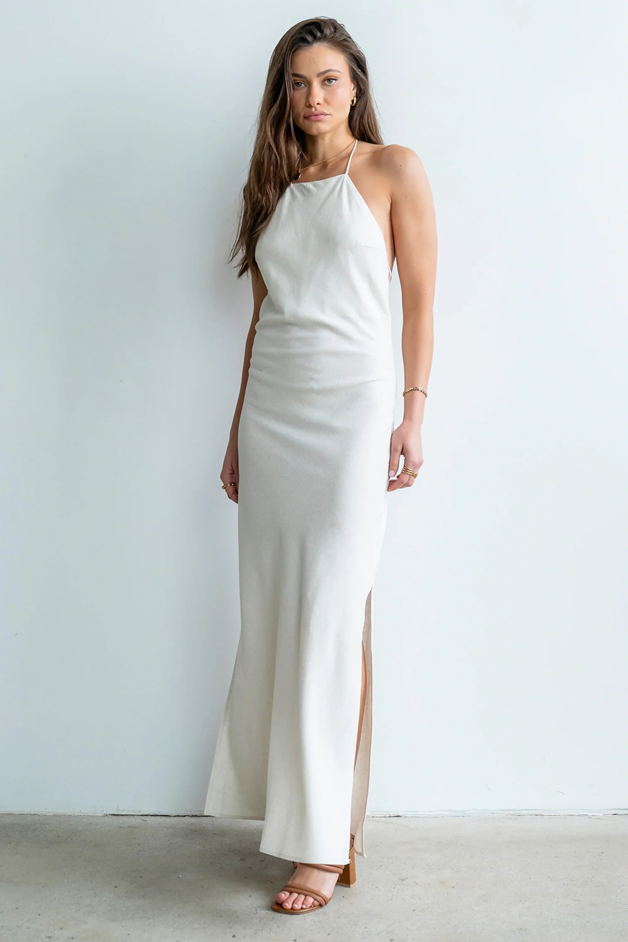 Winnie Halter Maxi Dress