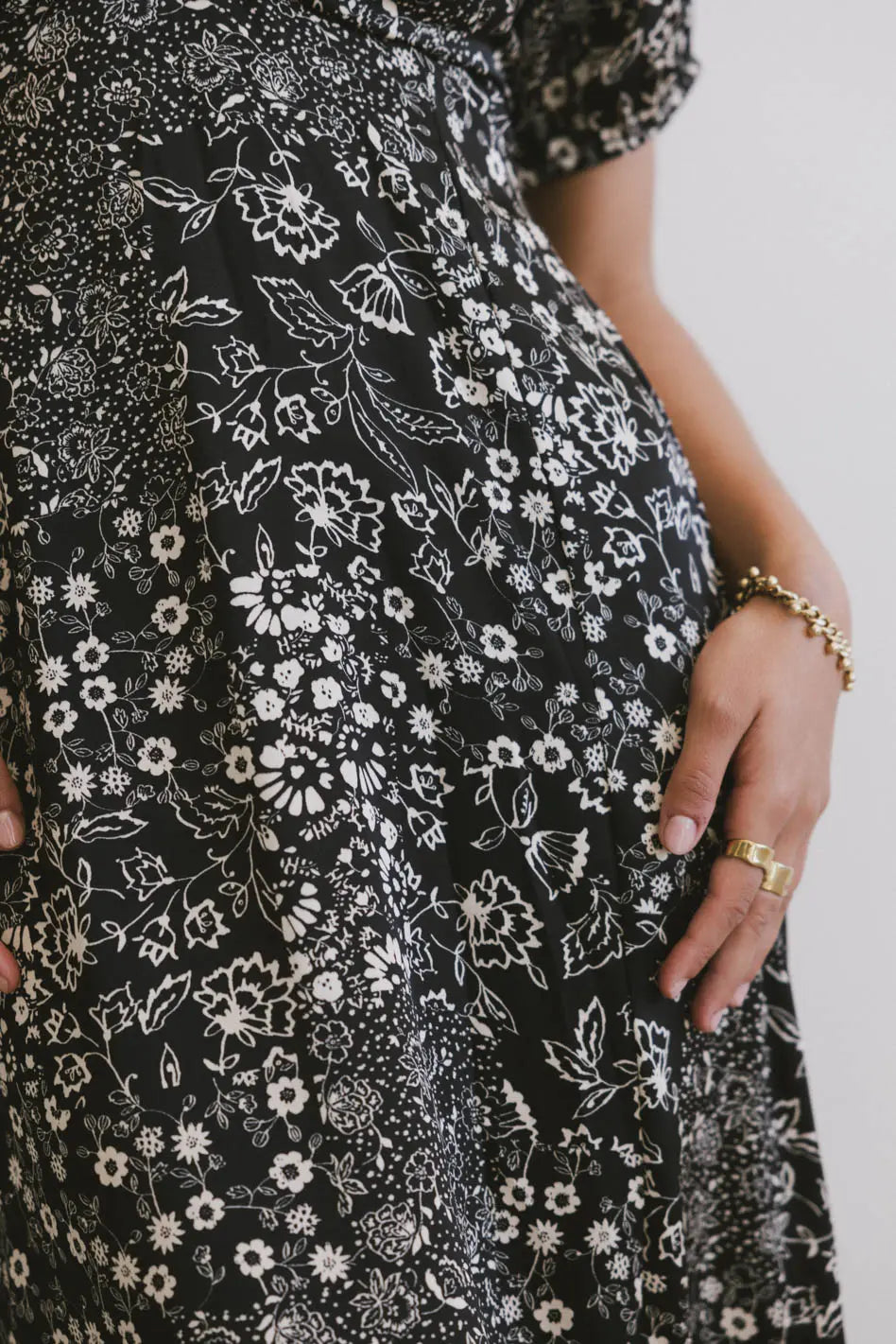Brynn Floral Midi Dress FINAL SALE