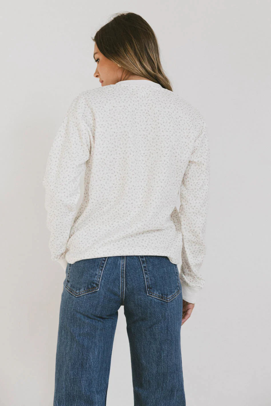 Talithia Floral Knit Top FINAL SALE
