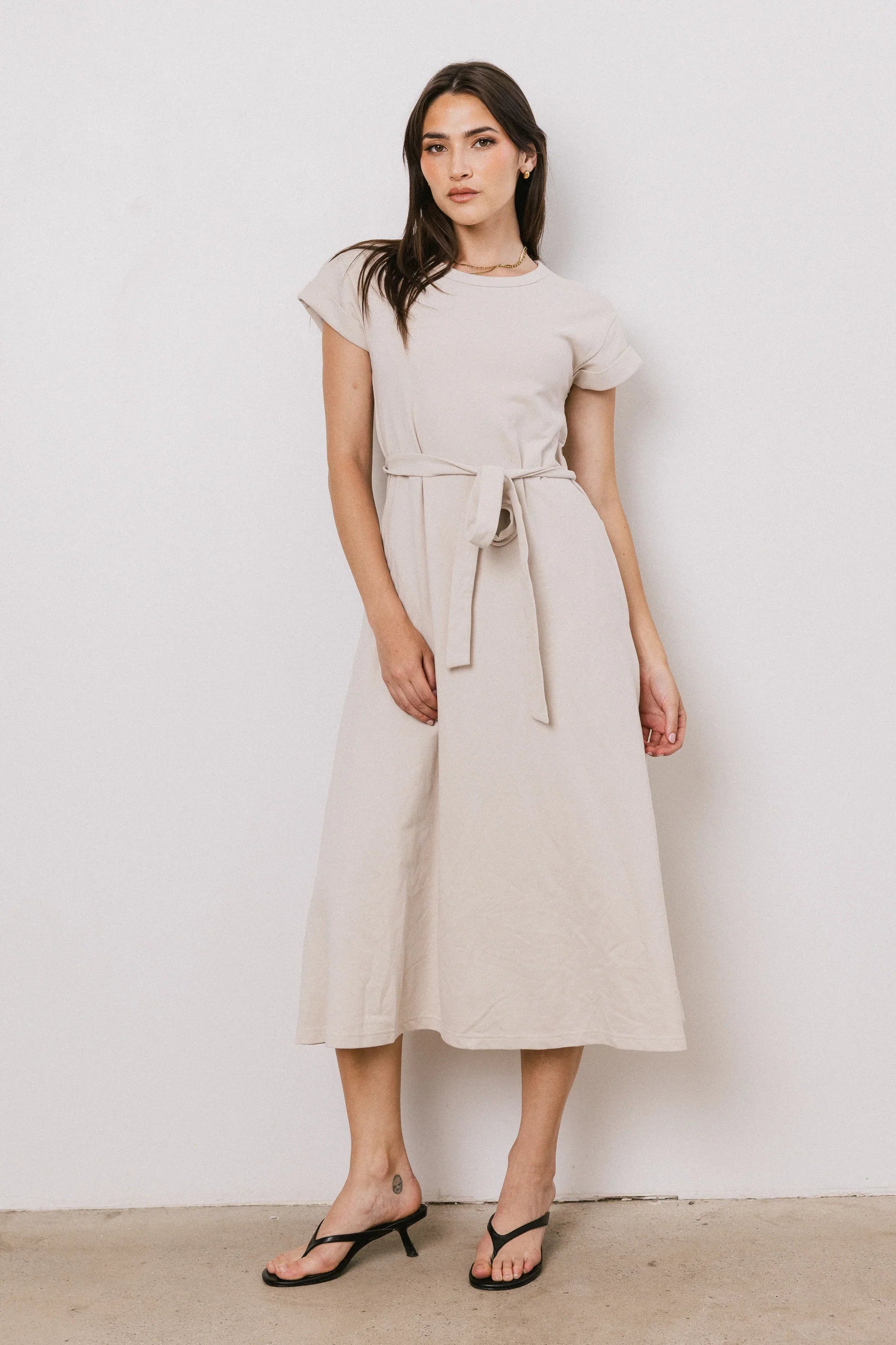 Saxton Maxi Dress in Bone FINAL SALE