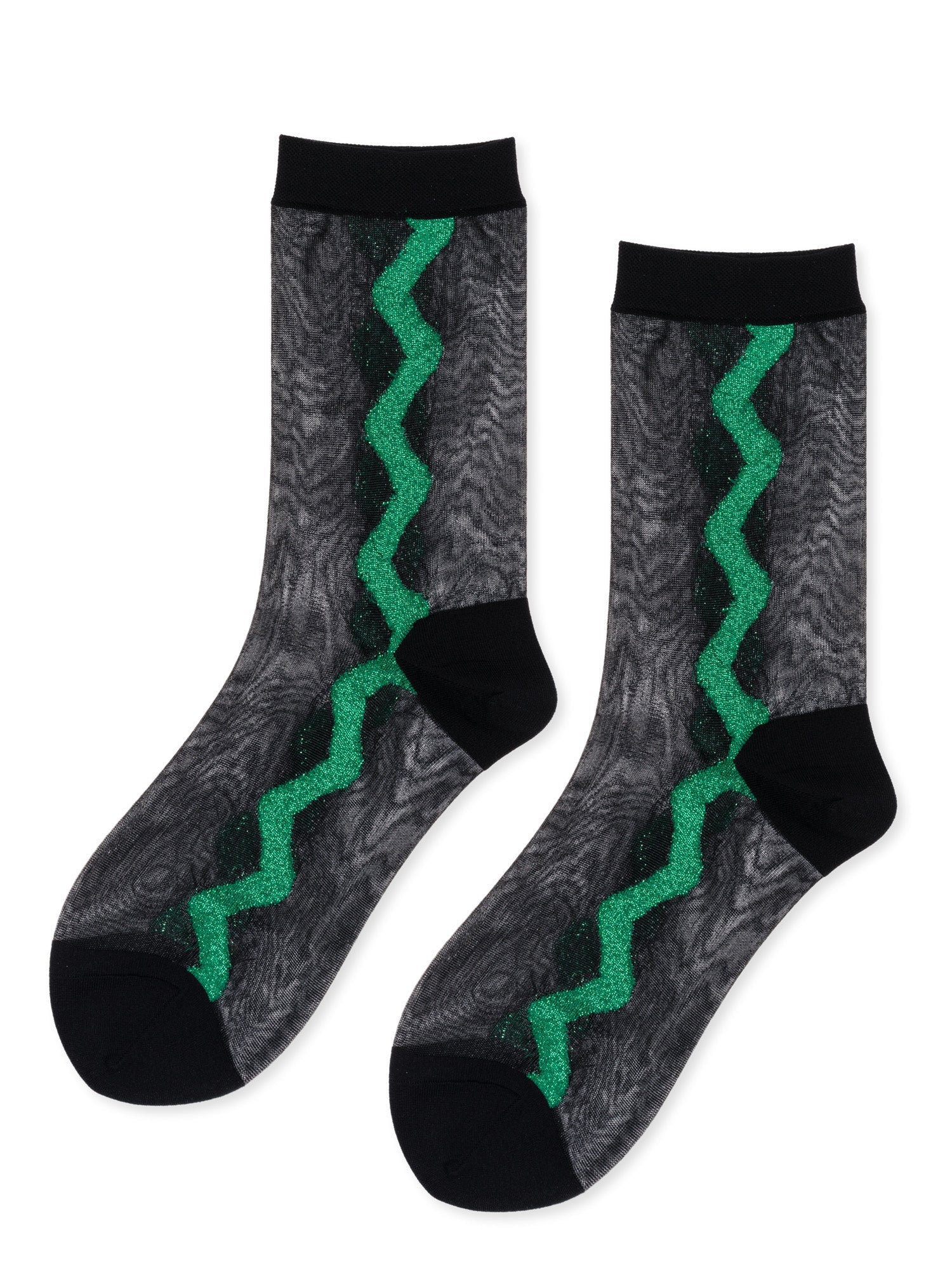 Zig Zag Sheer Crew