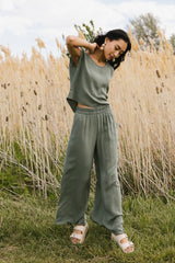 Maren Pants in Sage FINAL SALE