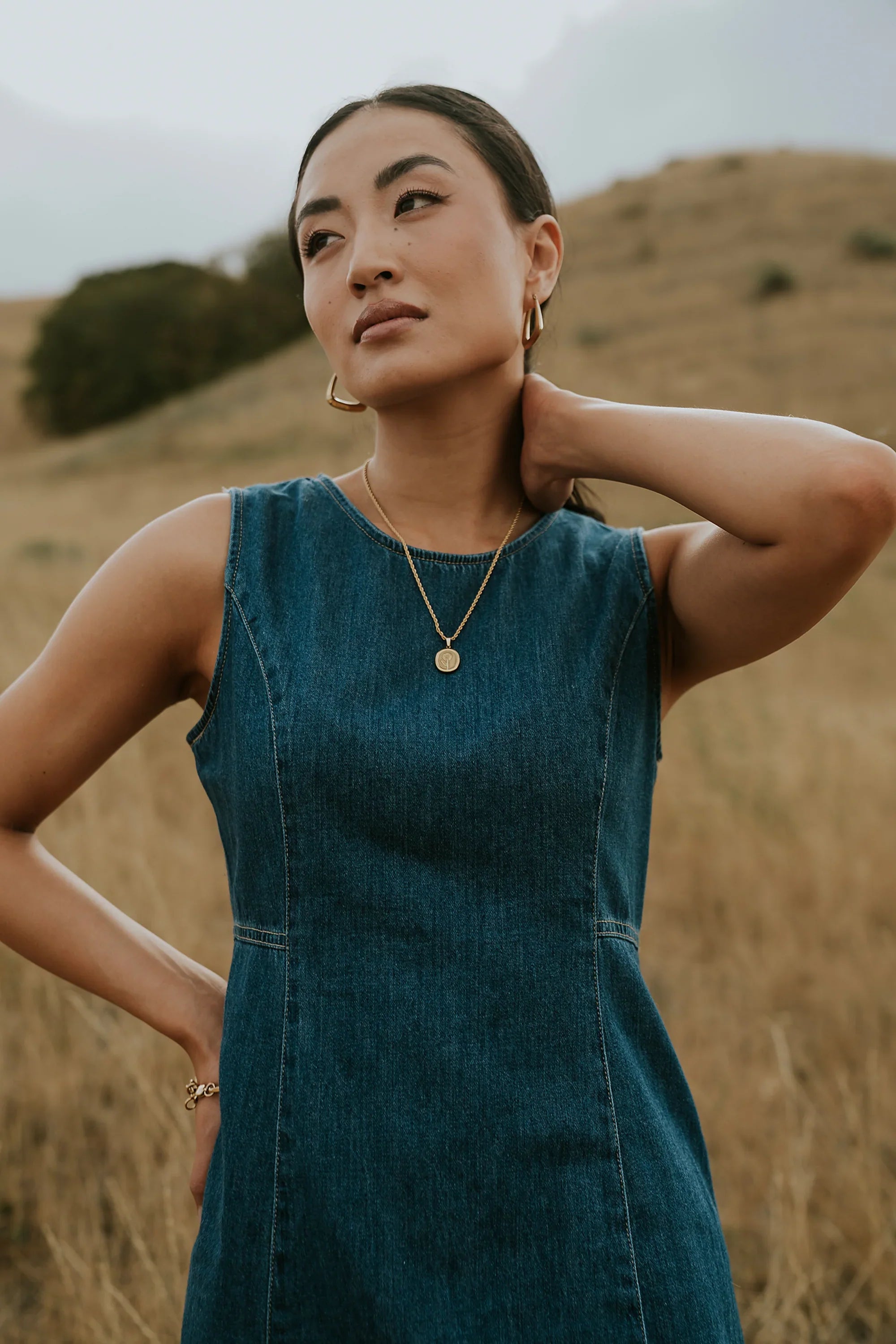 Kennedy Denim Mini Dress