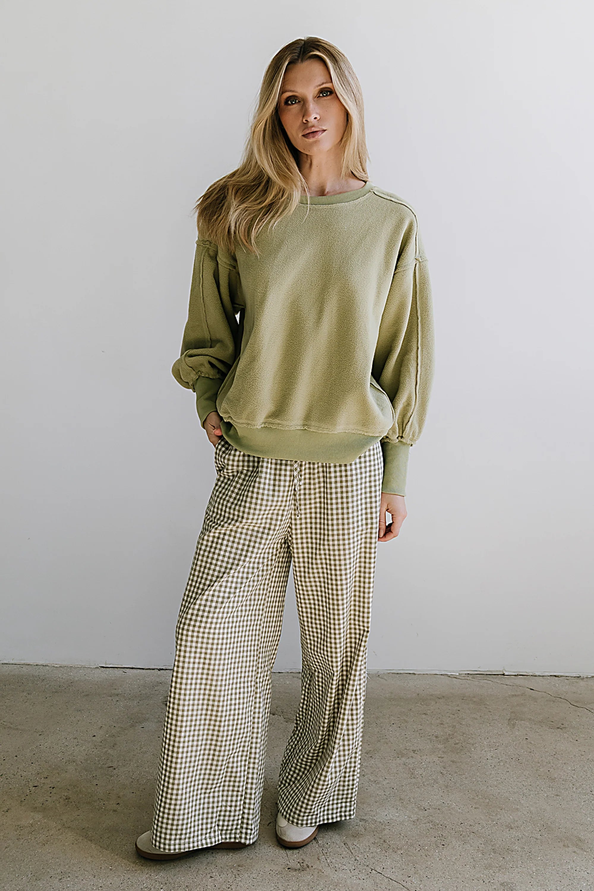 Belle Fleece Pullover Sweater