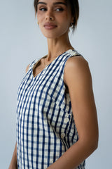 Sue Gingham Mini Dress