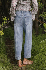 Towy Cropped Straight Leg Jeans FINAL SALE