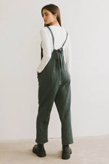 Kestrel Knit Overall in Moss FINAL SALE