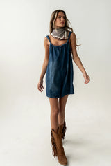 Quincey Denim Shortalls