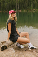 Isla Contrast Ribbed Mini Dress FINAL SALE