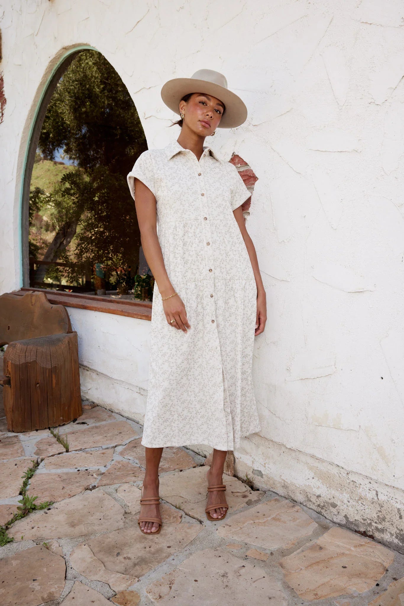 Lane Collared Maxi Dress FINAL SALE