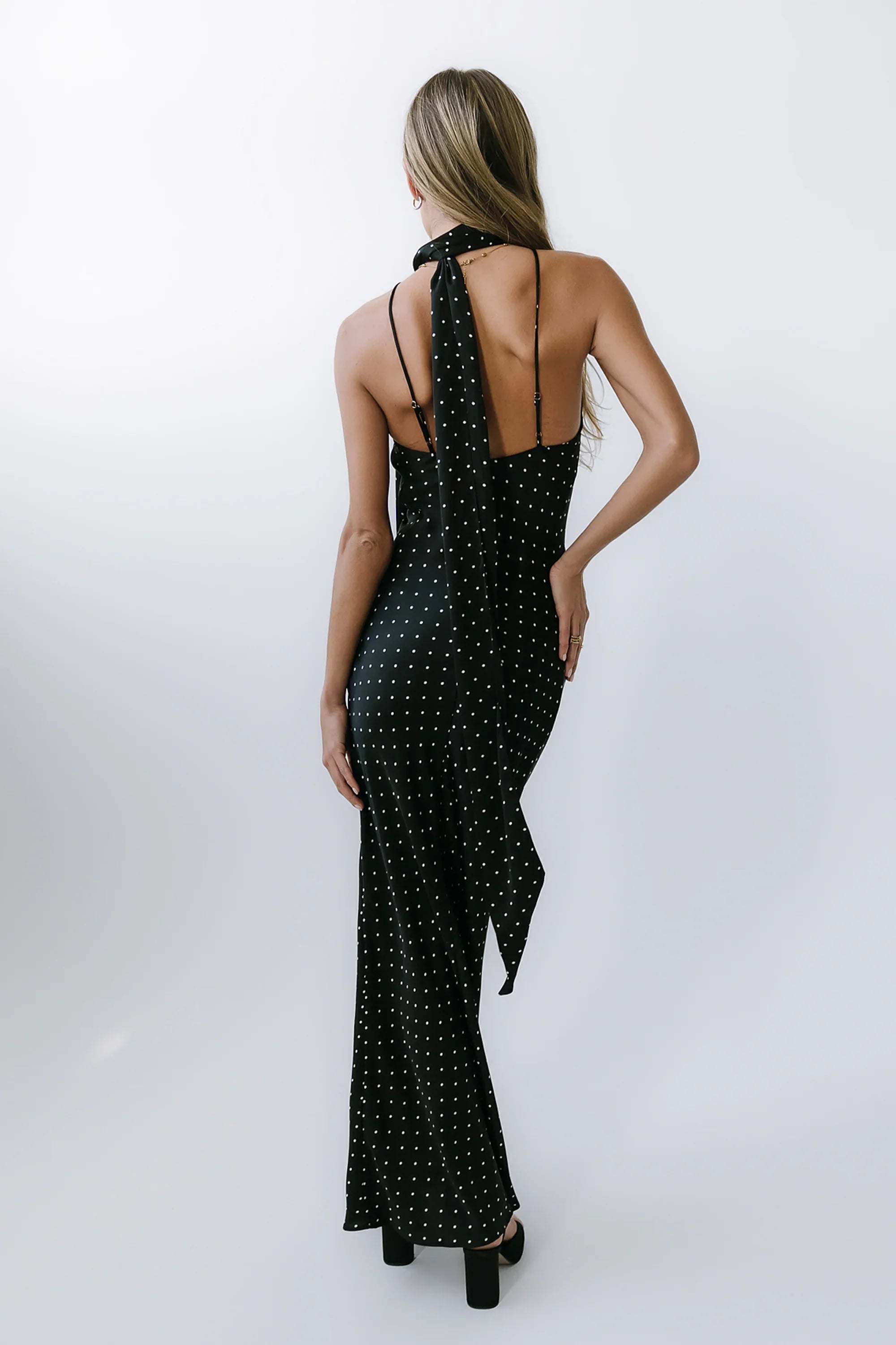 Max Polka Dot Maxi Dress
