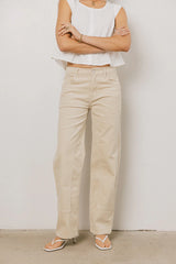 Kaya Corduroy Straight Leg Pants FINAL SALE