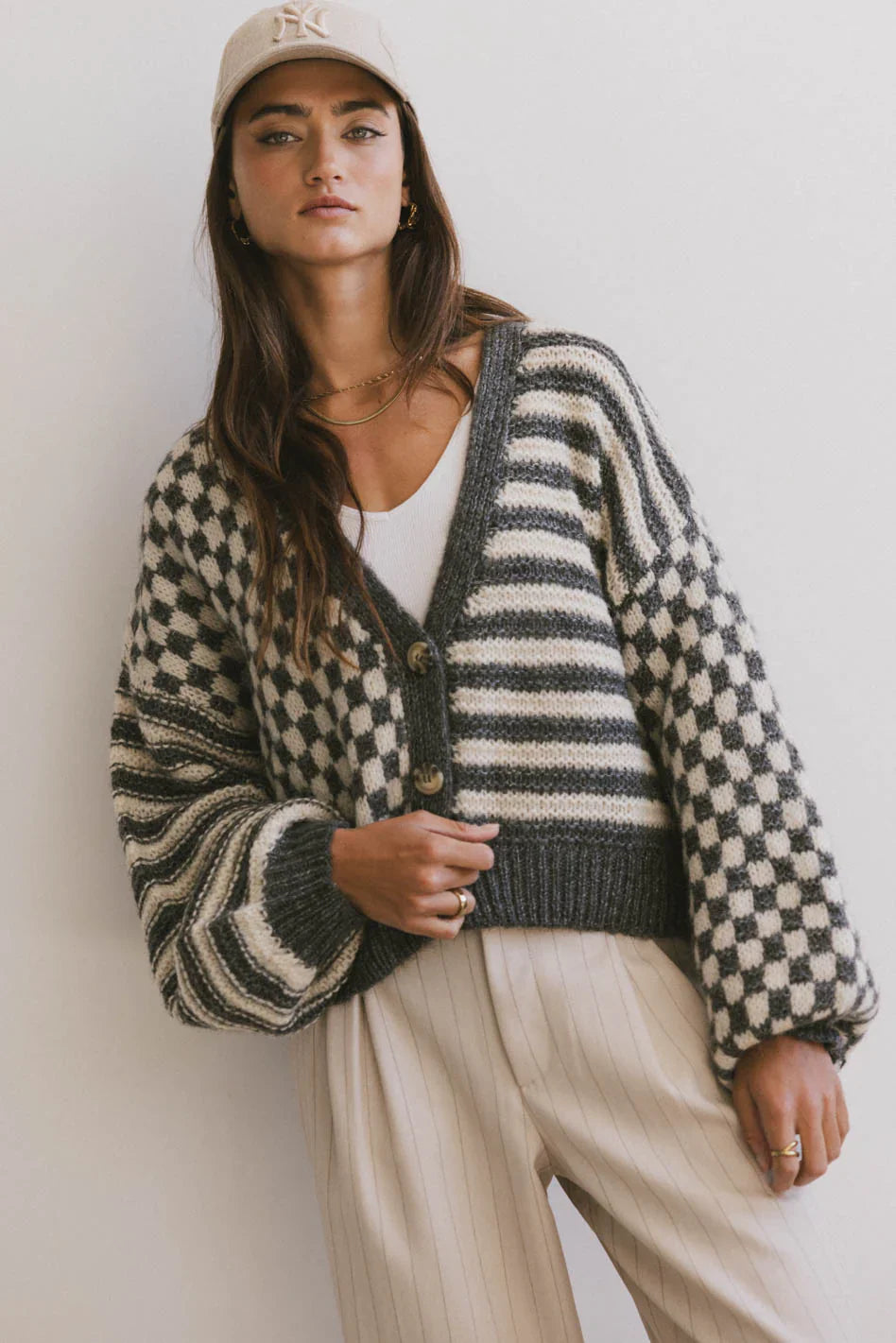Janey Cardigan in Charcoal FINAL SALE