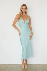 Amika Satin Maxi Dress