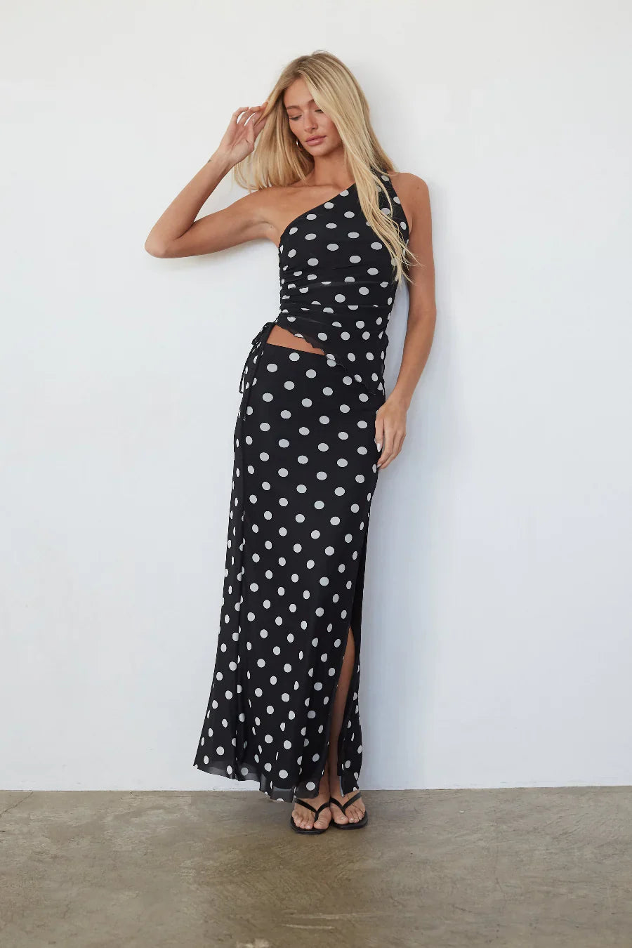 Briar One Shoulder Ruched Top