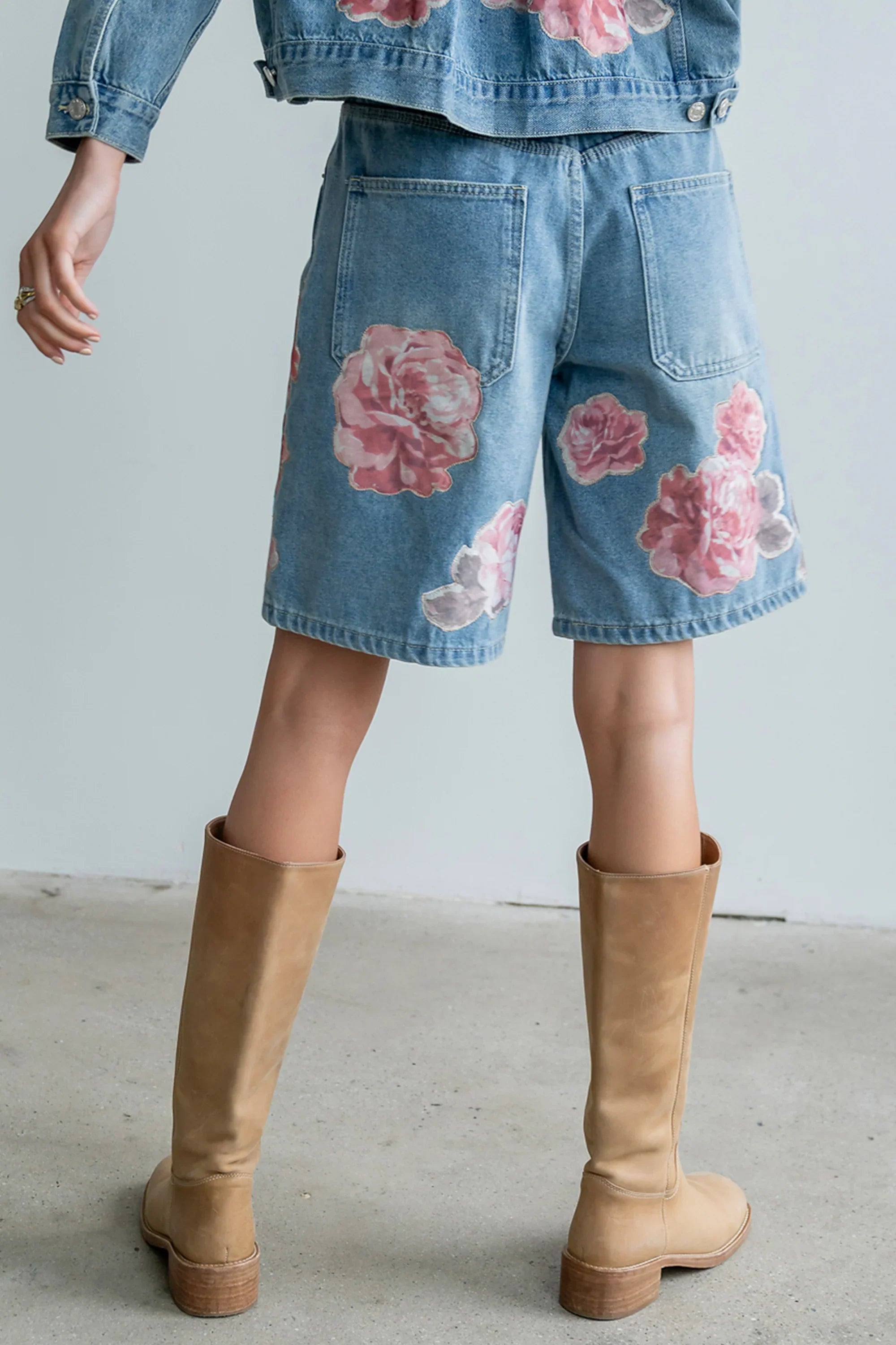 Valarie Floral Bermuda Shorts