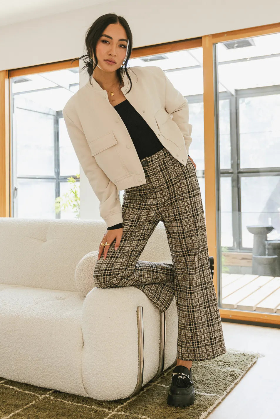 Jocelyn Jacket in Cream FINAL SALE