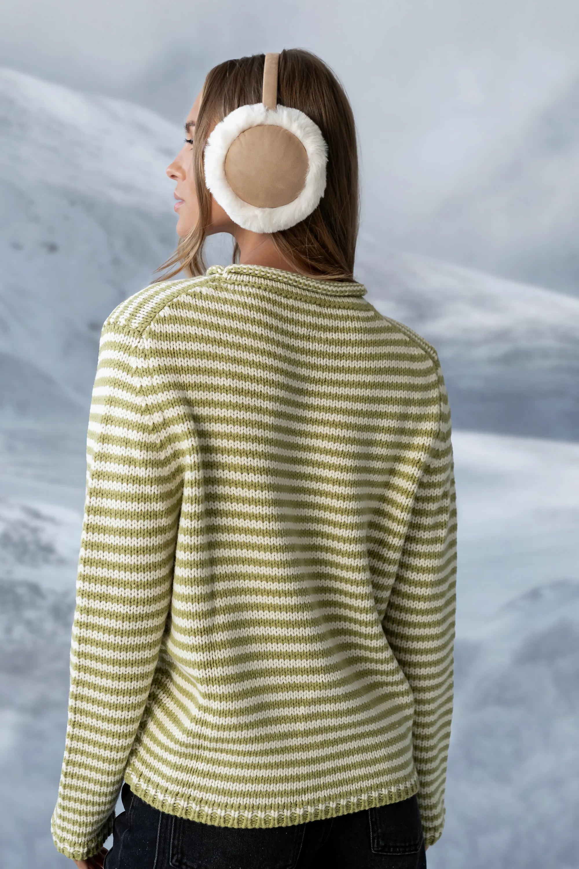 Jones Knit Sweater in Sage FINAL SALE