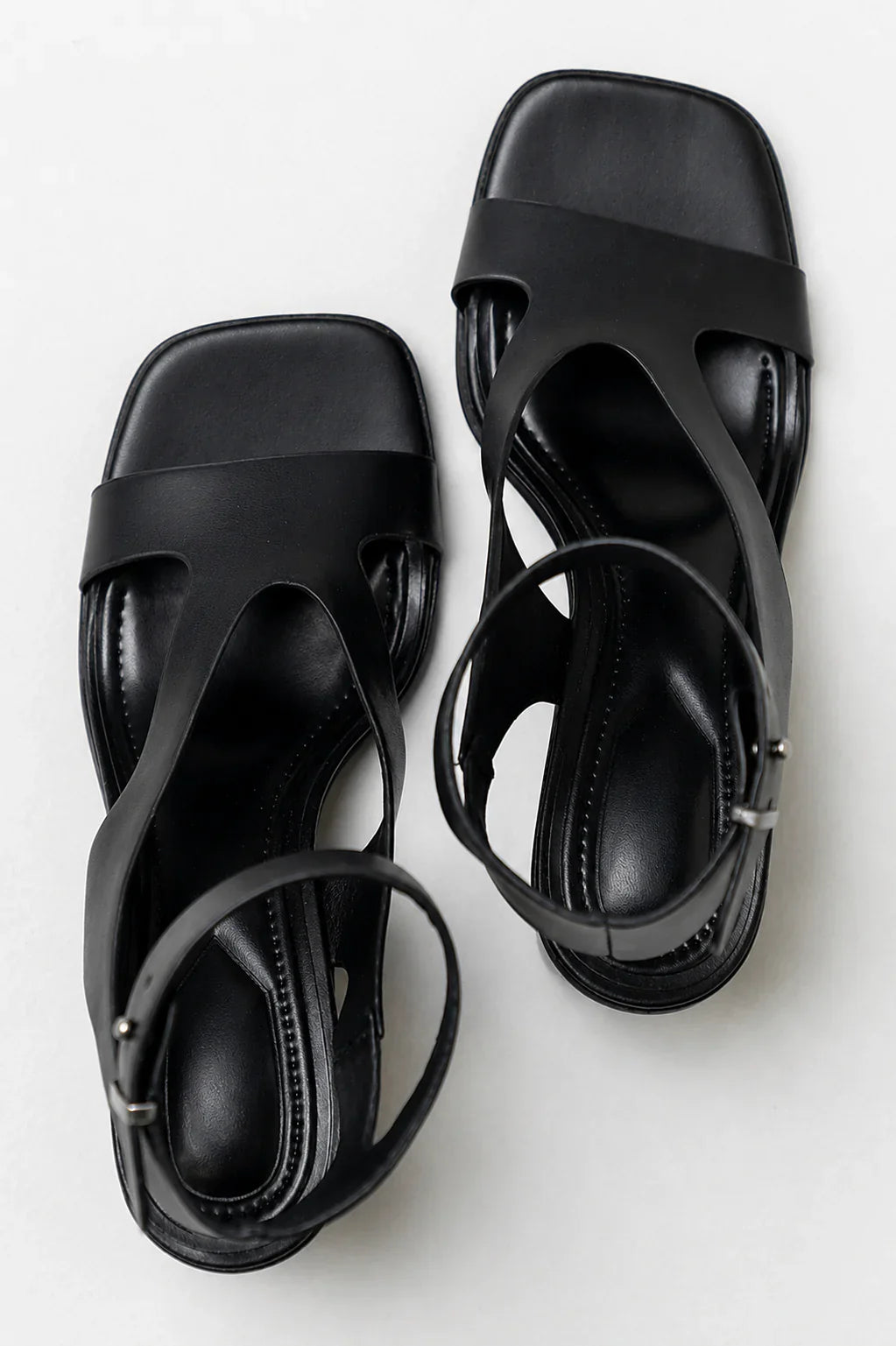Felipa Block Heels in Black