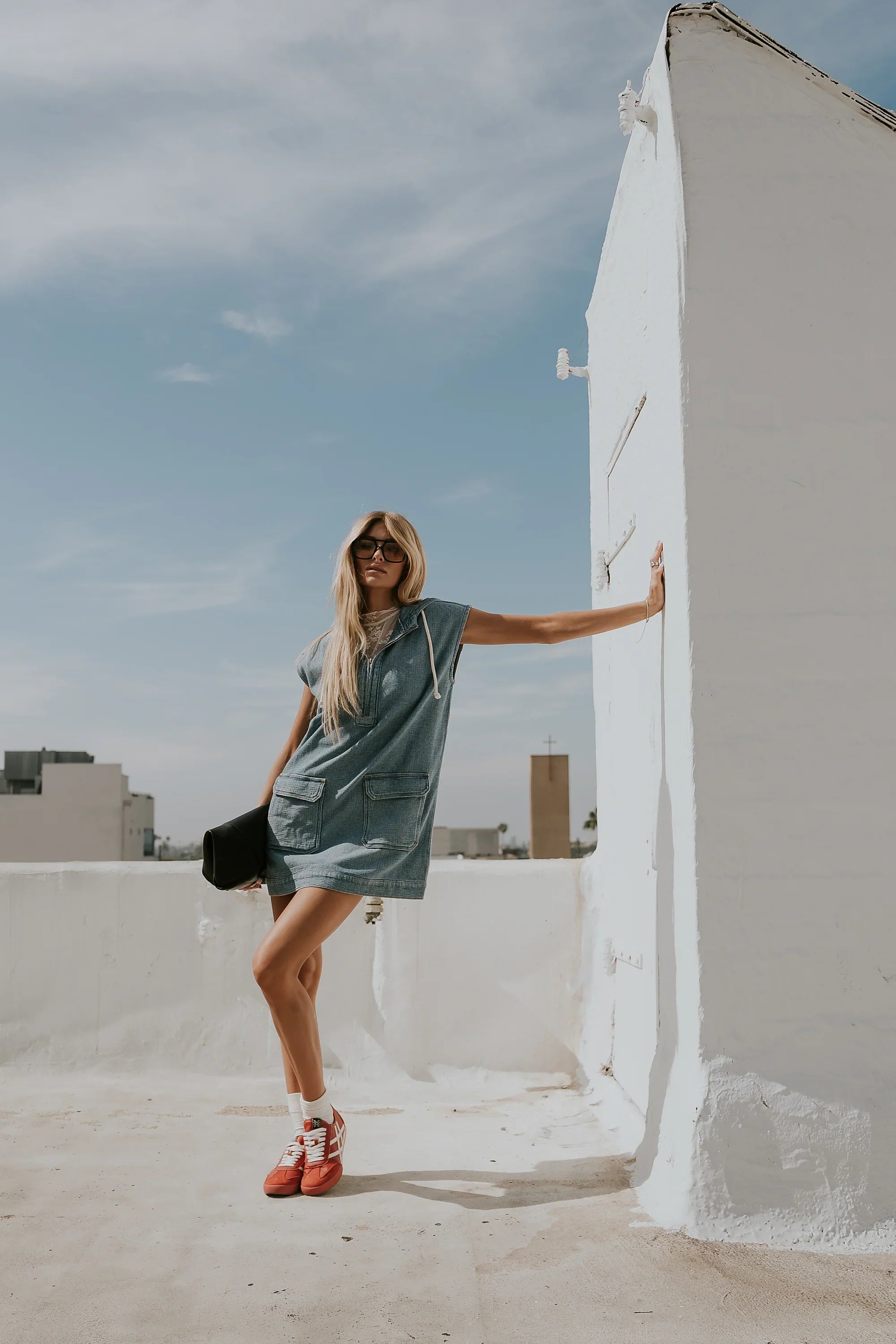 Posie Denim Mini Dress