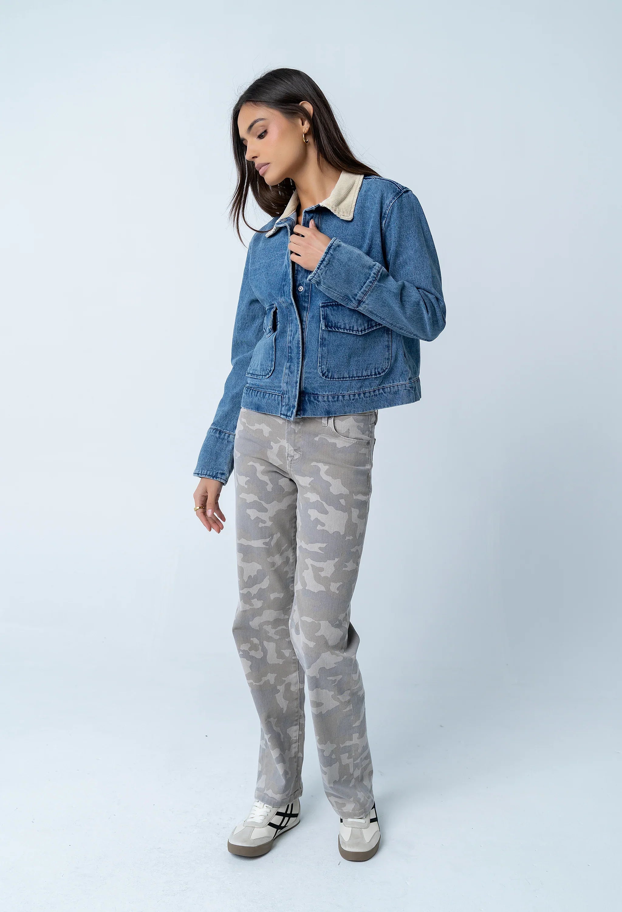 Brynley Denim Chore Jacket