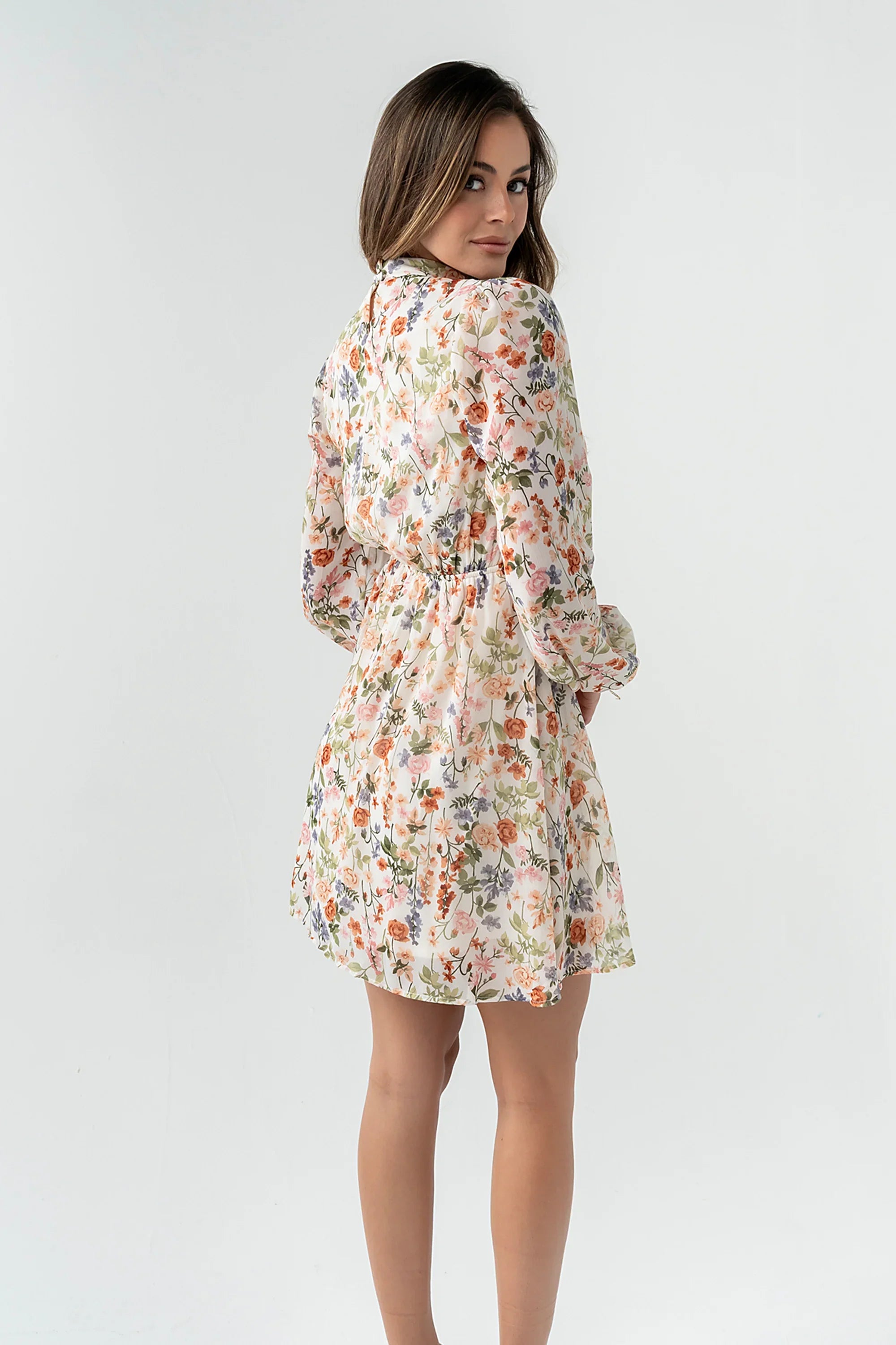 Harlie Chiffon Mini Dress