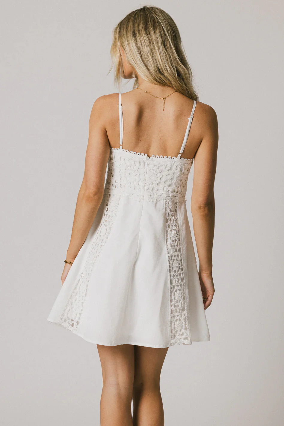 Valarie Embroidered Mini Dress FINAL SALE