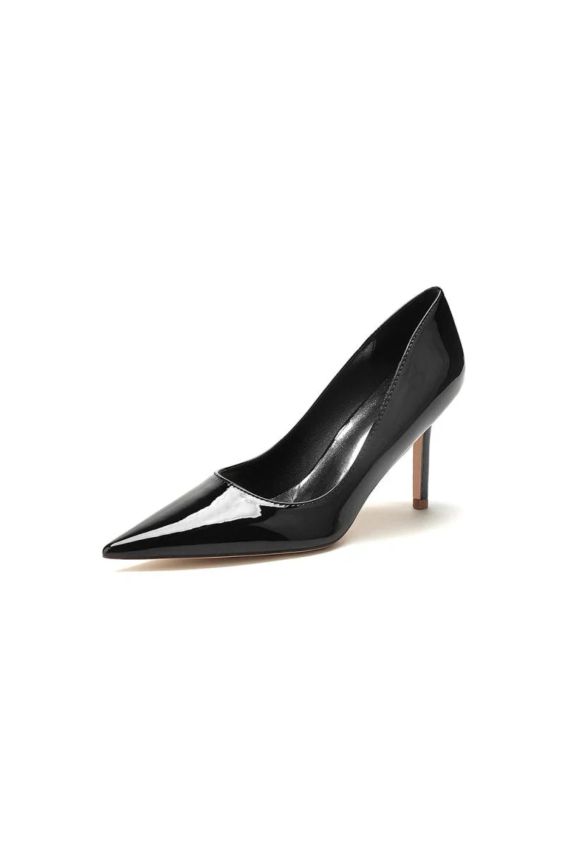 Patent Leather Pointed Toe High Heels Stiletto Dress Shoes for Women