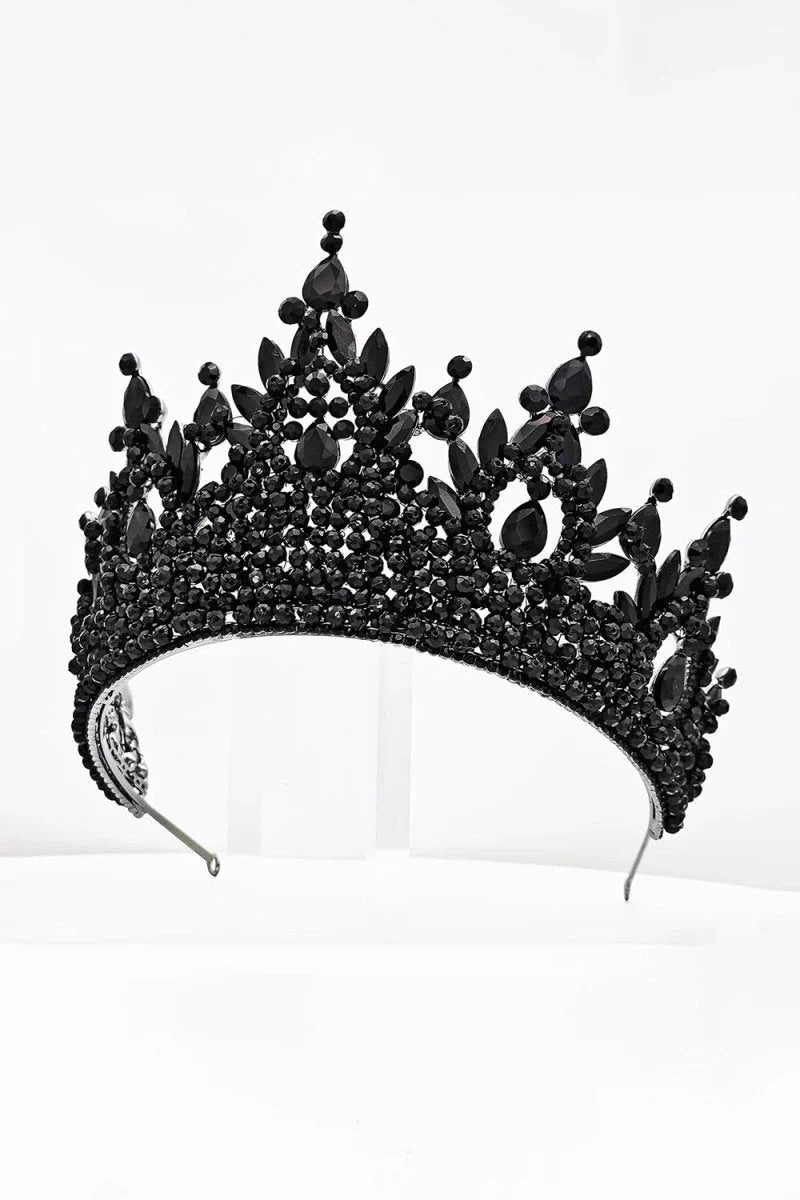 Pink Rhinestone Queen Tiara