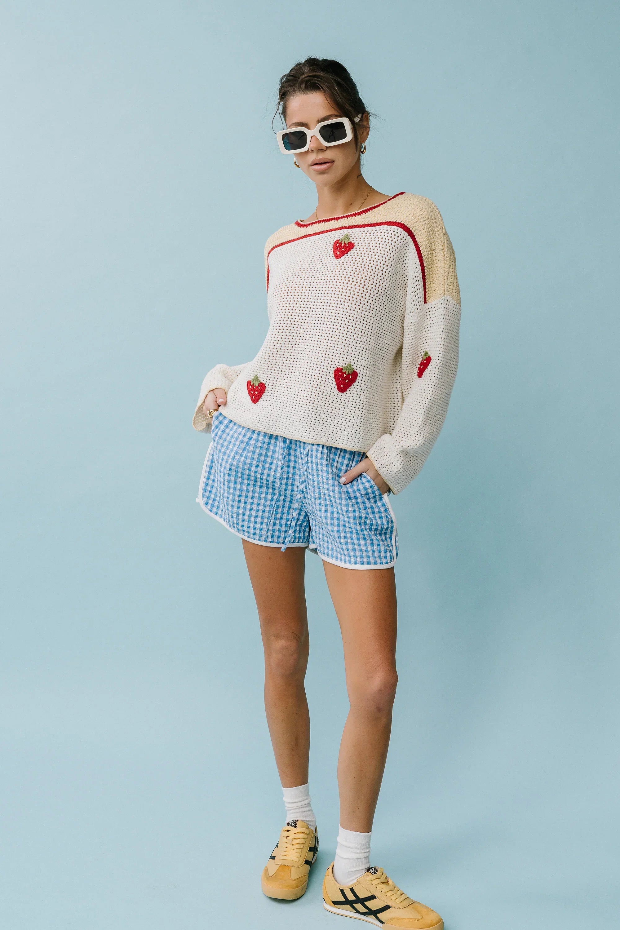 Halle Embroidered Sweater