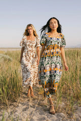 Ainoa Abstract Midi Dress FINAL SALE