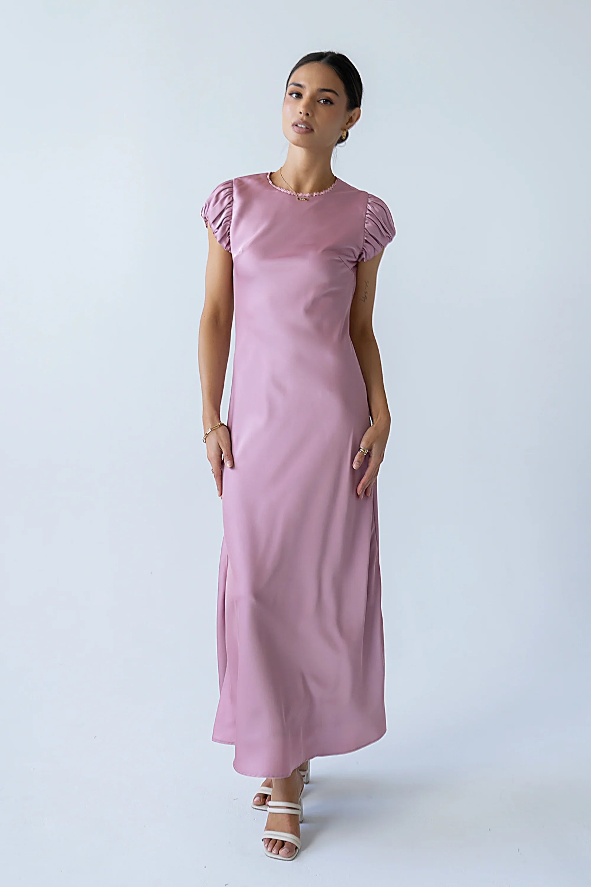 Ellianna Maxi Dress in Mauve