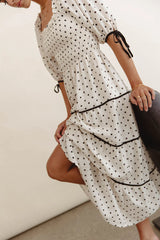 Hunter Smocked Polka Dot Dress FINAL SALE