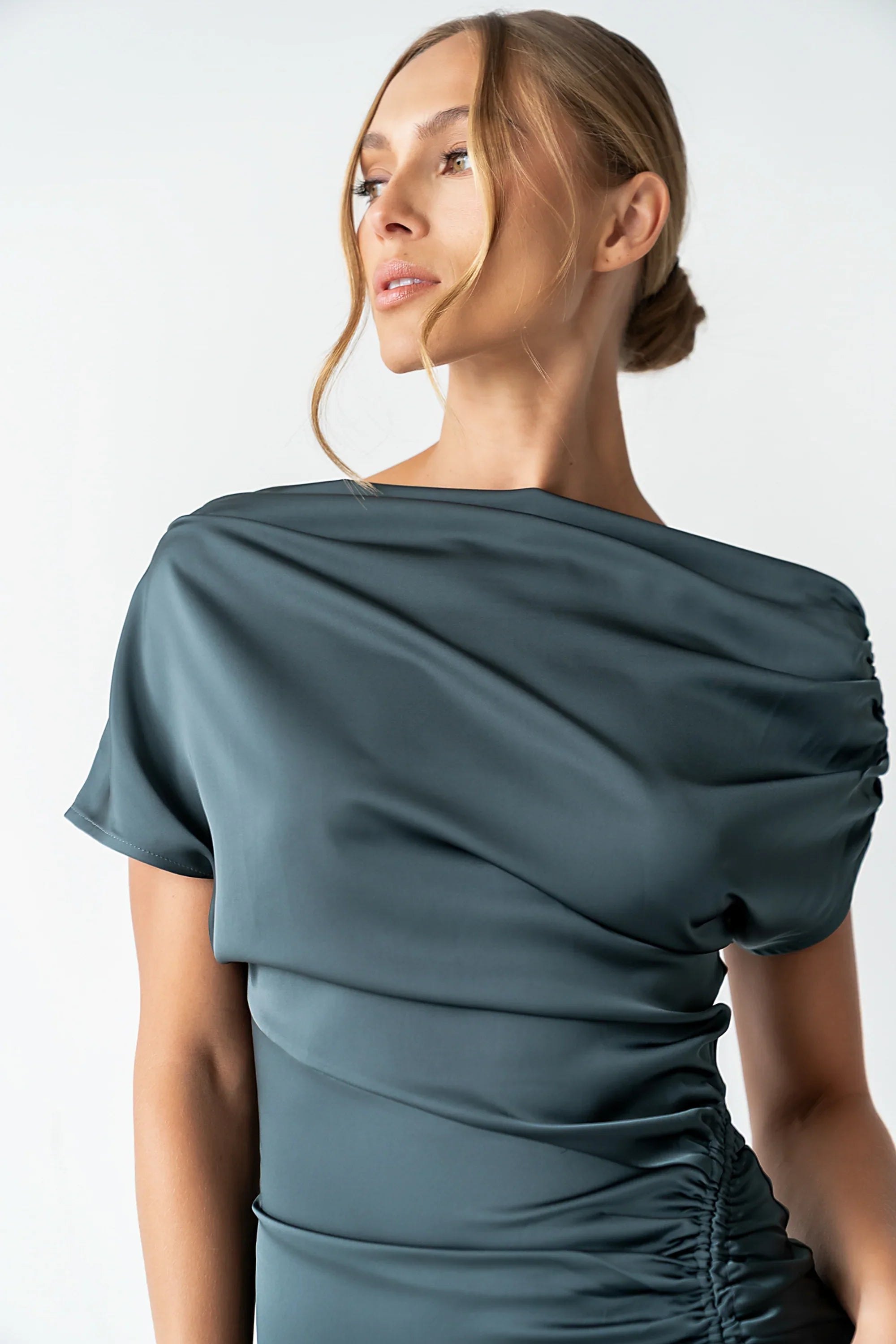 Gigi Ruched Maxi Dress FINAL SALE